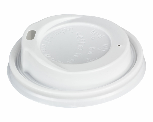 Domdeckel passend für Pappbecher - 'Coffee to go' - 200ml mit 80mm Ø, 50 Stk.