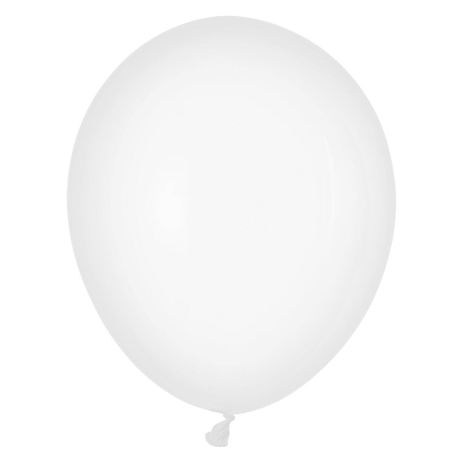 Luftballons weiß Ø 250 mm, Größe 'M', 100 Stk.