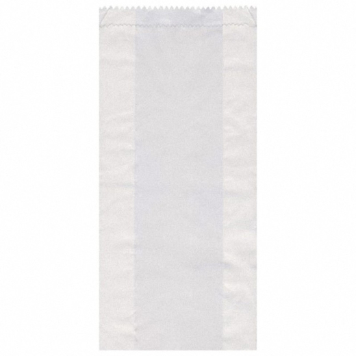 Papierfaltenbeutel weiß 20+7 x 45 cm für ca. 5kg Inhalt, 1000 Stk.