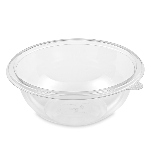 Salatschalen rund Ø 19,9 cm PREMIUM klar 1000 ml (PET), 50 Stk.