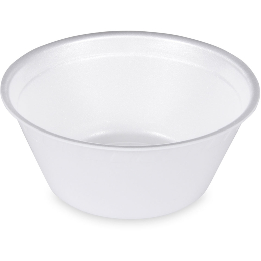 Thermobehälter rund aus EPS, weiß 500 ml, Ø 14 cm, 50 Stk.