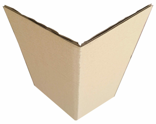 Kantenschutzwinkel aus Wellpappe 125x125mm, 2-wellig, Länge 500mm
