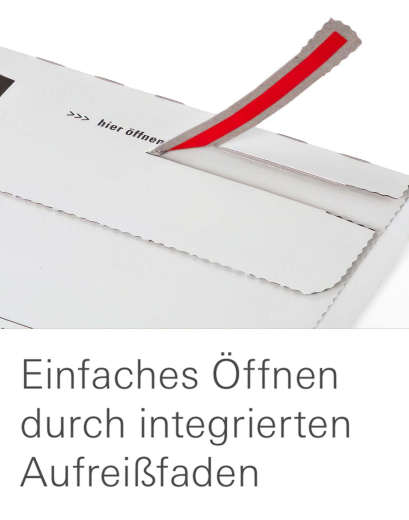 ColomPac Blitzbodenkarton 189 x 154 x 131mm Premium mit doppelten Selbstklebeverschluss & Aufreißfaden weiß