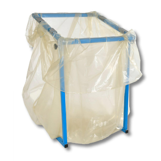 Seitenfaltenmüllsäcke Styroporentsorgungssäcke 700+600x1500mm 500 liter 70 Stk.