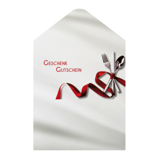 Geschenkgutschein 'Gastro', 19x28.5cm, 25 Stk.
