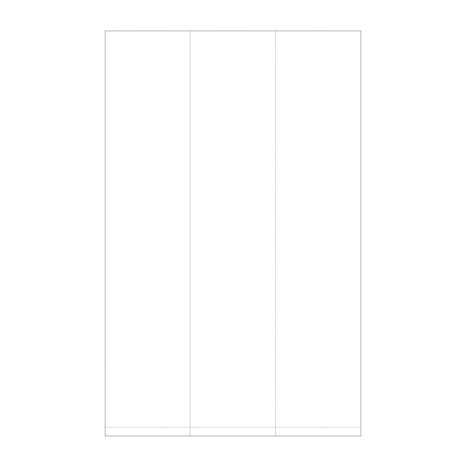 PE-Seitenfaltensäcke 700+550x1500mm 60µm 250 Liter, 100 Stk.