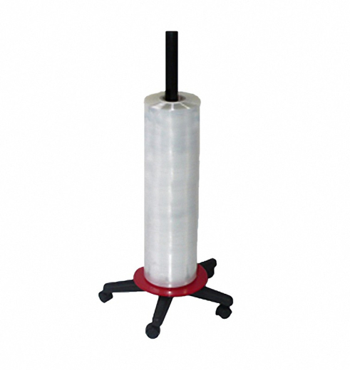 Folienspender senkrecht für Folienbreite bis 950 mm, rot/schwarz bis 50kg