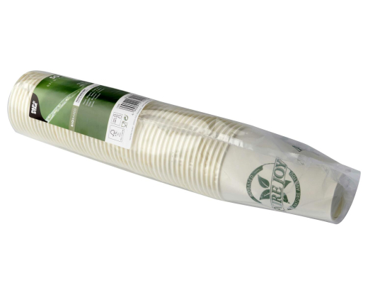Pappbecher Heißgetränkebecher ToGo 0,2 l 'Pure Joy', 50 Stk.