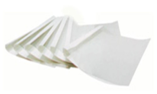 Thermobindemappen A4, 3mm für 30 Blatt, Chromolux weiß, 100 Stk.