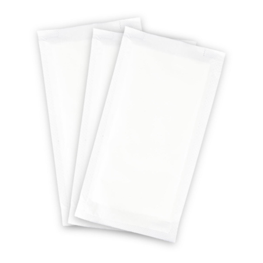 Bestecktaschen weiß 240x125mm inkl. Serviette 390x380mm weiß, 500 Stk.