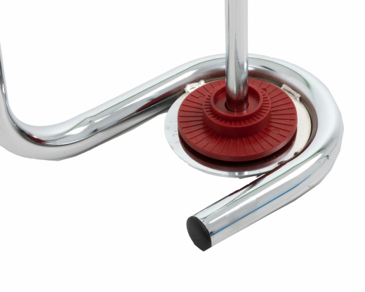 Abroller Abrollgerät DE LUXE chrom für Handstretchfolie Handwickelfolie