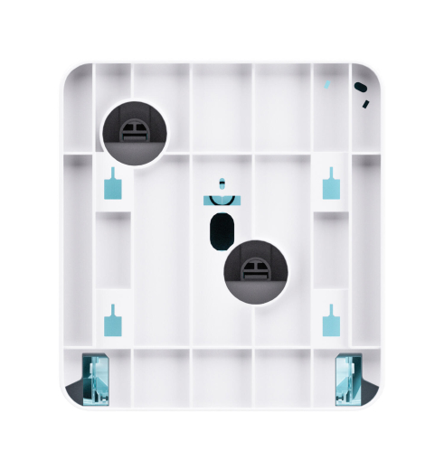 Satino Jumbo Toilettenpapierspender S für JT1-Großrollen, weiß