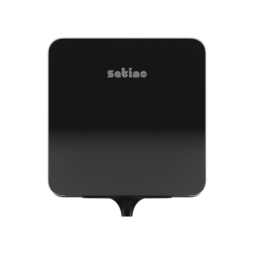 Satino Hyginity Spender Plus für Handtuchrollen mit Innenabwicklung, System CF1, 29,4 cm x 26,0 cm x 24,5 cm, schwarz