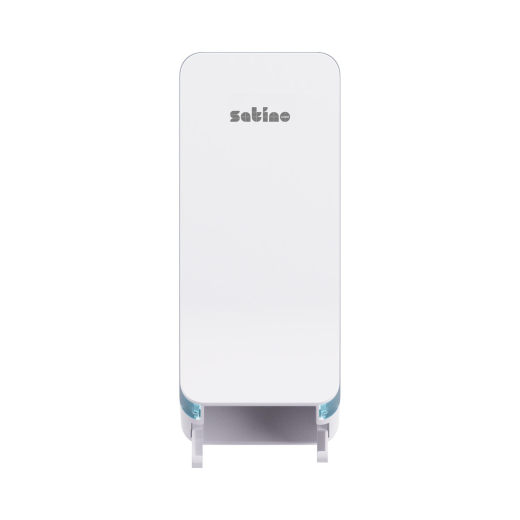 Satino System Doppelrollen Toilettenpapierspender JT3 System weiß