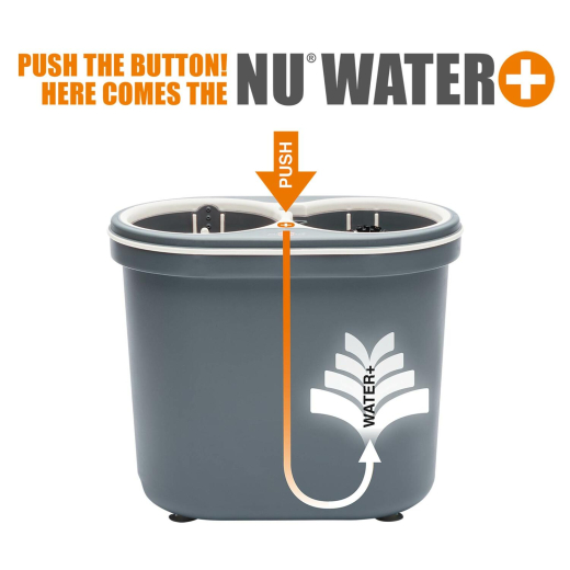 Spülboy NU water+ portable Tragbarer Geschirrspüler Gläserspüler Gläserspülgerät