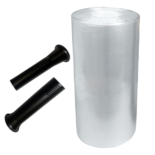 Abroller für Coreless Stretchfolien ohne Kern einstellbar 400-500mm für Durchmesser 75mm