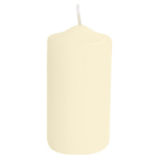 Stumpenkerze Ø 80 x 200 mm champagner