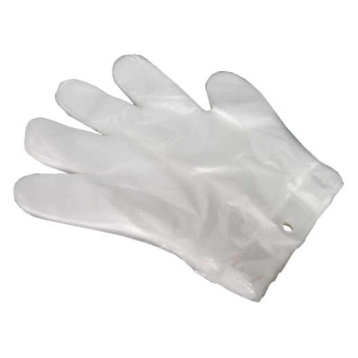 Einweghandschuhe aus HDPE geblockt, universal passend, 100 Stk.