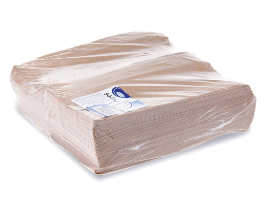 Papierfaltenbeutel Papiertüten braun 14+7 x 29 cm für ca. 1,5kg Inhalt, 100 Stk.