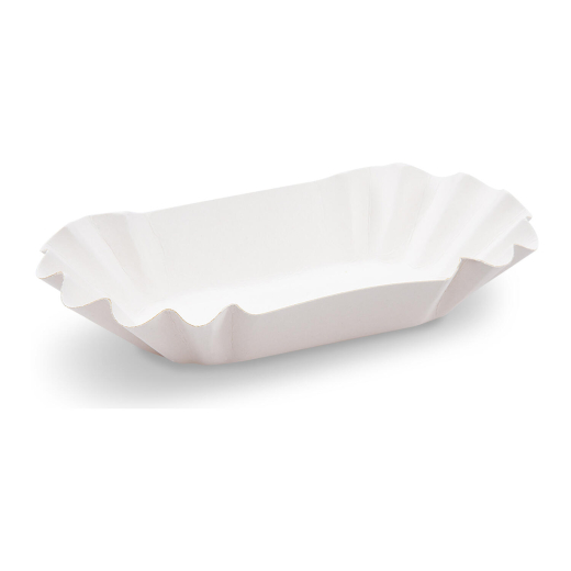 Pappschalen aus Frischfaser 17,5 x 10,5 x 3 cm fettdicht, 250 Stk.