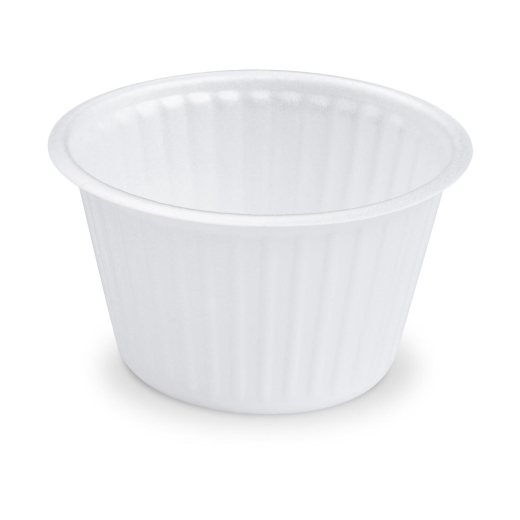 Thermobehälter rund | geschäumt aus XPS weiß 500 ml, 50 Stk.
