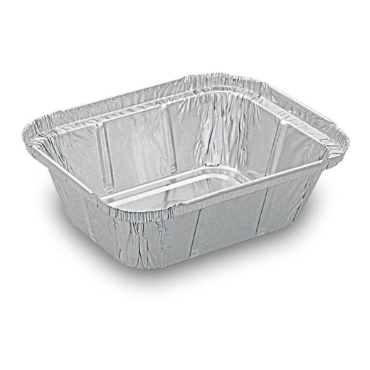 Alu-Servierschalen Aluschale Menüschale Grillschale 250ml 129x103x34mm, 100 Stk.