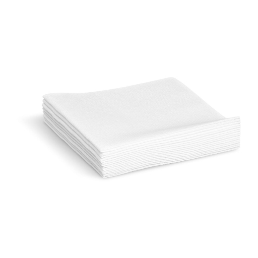 Serviette im Spenderkarton Premium Airlaid weiß 20x20 cm 1/4 -Falz stoffähnlich hochwertig , 100 Stk.