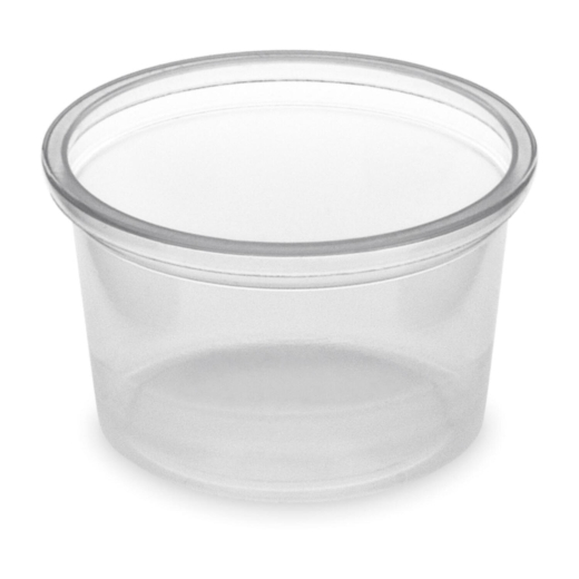 Dressingbecher Feinkostbecher transparent PP 30 ml mit Ø 46 mm 50 Stk.