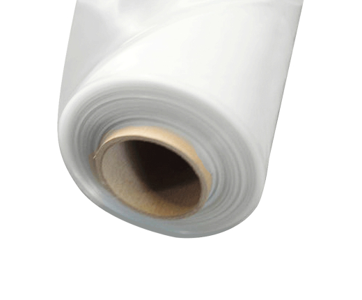 Abdeckfolie Baufolie, transparent / milchig 5000mm x 50m, 40my LDPE