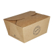 Take-Away Boxen Menüboxen ToGo aus Karton, 13x11x6.4cm, 25 Stk.