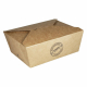 Take-Away Boxen Menüboxen ToGo aus Karton, 21.5x15.9x4.8cm, 25 Stk.