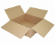 Faltkarton 350x350x130mm 1-wellig, braun