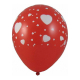 Luftballons 'Weiße Herzen' Ø 300 mm, Größe 'L', 100 Stk.