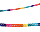 Papier-Girlande mutlicolor 2,7 m x 8 cm, 2 Stk.