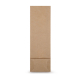 Blockbodenbeutel Natron Kraftpapier braun 70 + 40 x 205mm, 100 Stk.