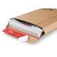 ColomPac Versandtaschen 235 x 340 x -35 mm extrem starke Wellpappe Selbstklebeverschluss Aufreißfaden braun