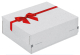 ColomPac Geschenkbox 250 x 177 x 96mm Selbstklebeverschluss & Aufreißfaden offsetbedruckt weiß