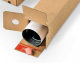 ColomPac Planversandbox 635 x 115 x 115mm mit Selbstklebeverschluss & Aufreißfaden braun