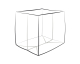 Seitenfaltensack 1250+850 x 1950 mm, LDPE transluzent, 75 my