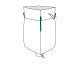 Big Bag 90x90x115cm mit Schürze und Auslauf SWL 1.000 kg