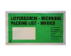 Dokumententaschen *Lieferschein/Rechnung* DIN Lang 235x130mm grün, 1000 Stk.