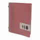 Speisekarte 'Smart' A5, 8 Seiten, altrosa, Gastro-Menükarte mit Gummikordel