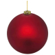 Weihnachtskugeln Christbaumkugeln XXL aus Kunststoff rot matt, Ø25cm, 1 Stk.