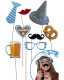 Party Props Set 'Oktoberfest', 8 Stk.