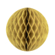 Wabenball aus Papier schwer entflammbar gold Ø35cm, 1 Stk.