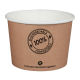 Suppenbecher ToGo Verpackung aus Karton 450ml Ø11.5cm bis 100°C, 25 Stk.