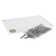 Druckverschlussbeutel 40 x 60 mm, 50 my, aus min. 30% recyceltem LDPE (rLDPE), 100 Stk.