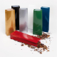 Blockbodenbeutel Grün 55 + 30mm x 175mm 4-lagig, 1000 Stk.