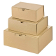 Versandkarton 174x104x74mm schnelle Aufrichtung mit Steckverschluss Warenpost International weiß