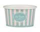 Eisbecher aus Pappe Papierbecher Patisserie ICE CREAM Motiv 145 ml 5oz, 50 Stk.